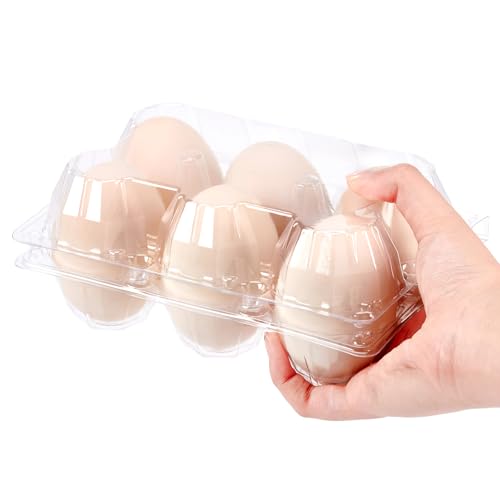 120Pack Jumbo Egg Cartons Duck Egg Cartons Extra Large Egg Containers (120 Count)