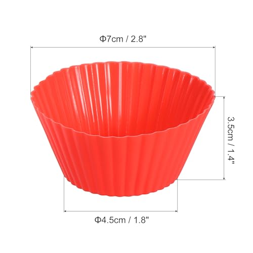 45Pcs Silicone Cupcake Liners (45 Count)