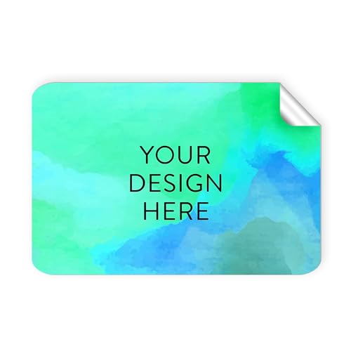 100 Custom Vinyl Stickers (100 Count)