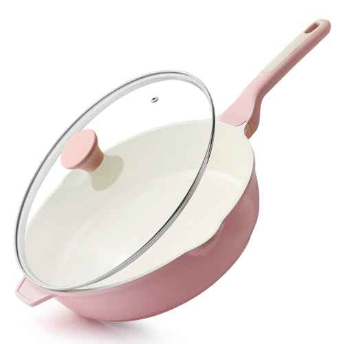 Nonstick Skillet with Lid 12