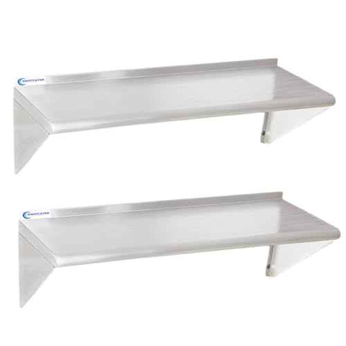 Stainless Steel Shelf 2 Pack 14"x48" (2 Count)