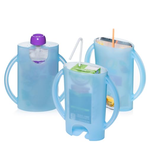 Squeeze Proof Food Pouch Holder for Toddlers (2 Count)