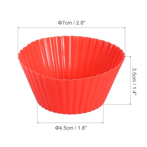 36Pcs Silicone Cupcake Liners (36 Count)