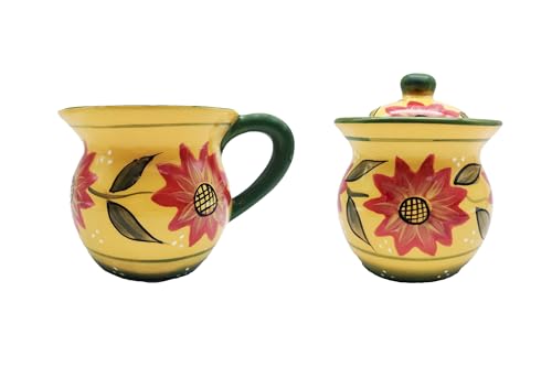 Ceramic Cream and Sugar Set