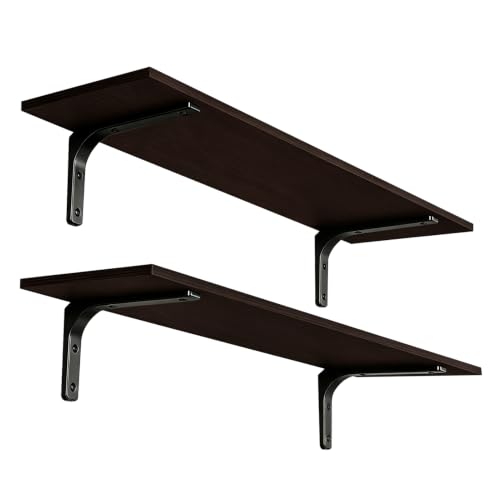 Long Wall Shelves (2 Count)