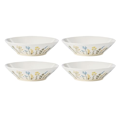 898387 Wildflowers Dinner Bowls (4 Count)