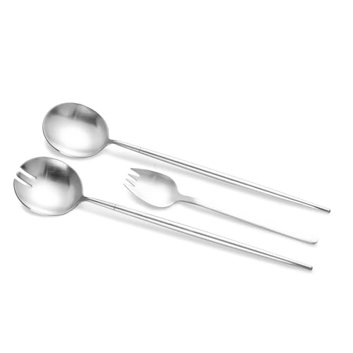 8 Piece Silver Salad Serving Set (20 Count)