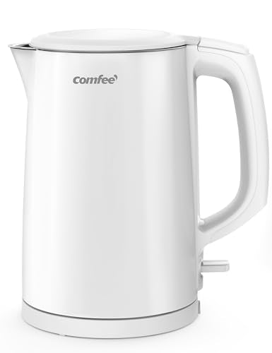 Stainless Steel Double Wall Electric Kettle 1.5L