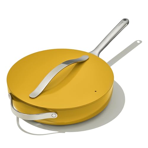 Non Stick Ceramic Sauté Pan with Lid