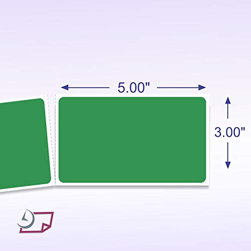 500 Rectangle Stickers (500 Count)