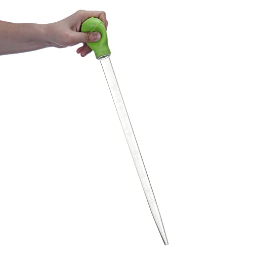18.7in Long Turkey Baster Aquarium Food Feeder Syringe 50ml Green