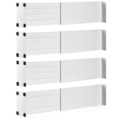 Dial Industries Dresser Drawer Organizer Dividers (4 Count)