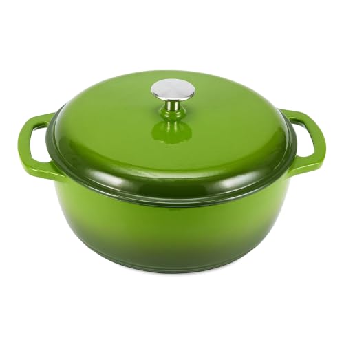 Enameled Cast Iron Dutch Oven Pot with Lid