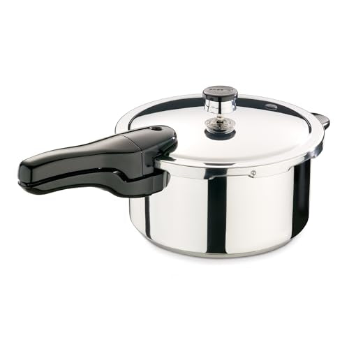 01341 4 Quart Stainless Steel Pressure Cooker