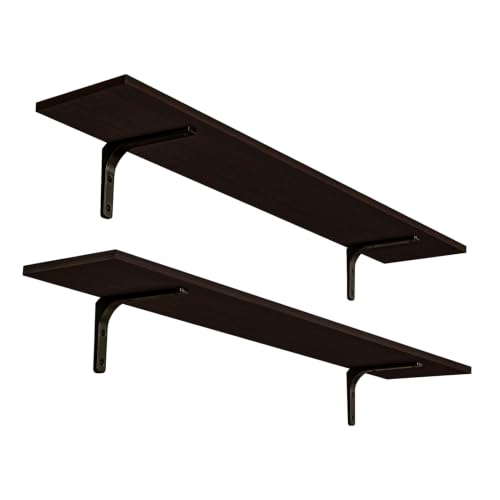 Long Wall Shelves (2 Count)