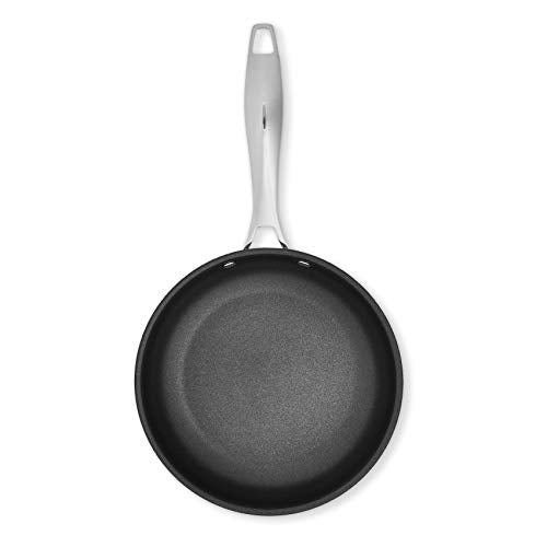 2-Piece Non-Stick Stainless Steel Fry Pan Set, Oven Safe, Induction Compatible, Stay-Cool Handles, 10-Inch and 8-Inch (2 Count)