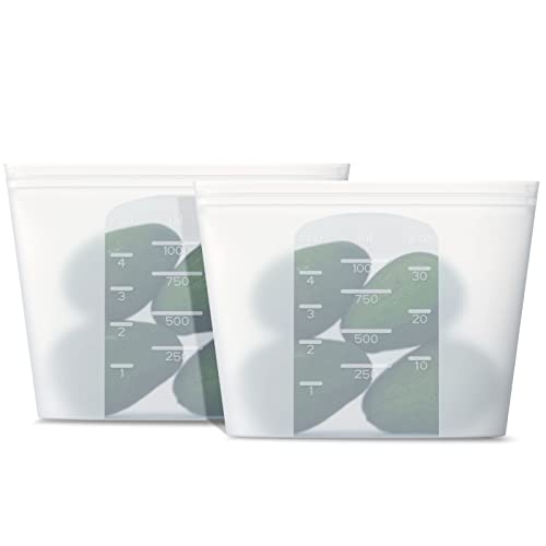 Reusable Silicone Food Storage Bag (2 Count)