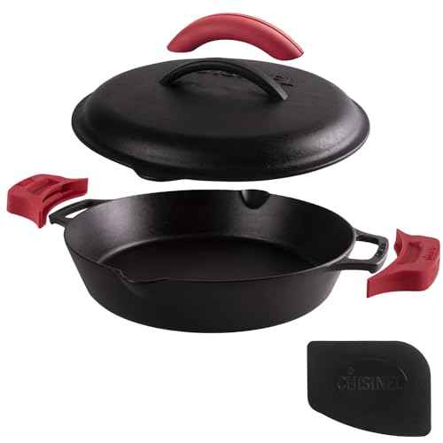Cast Iron Skillet with Cast Iron Lid