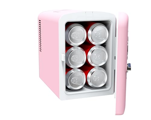 Retro 9 Can Mini Personal Fridge Portable Cooler for Car