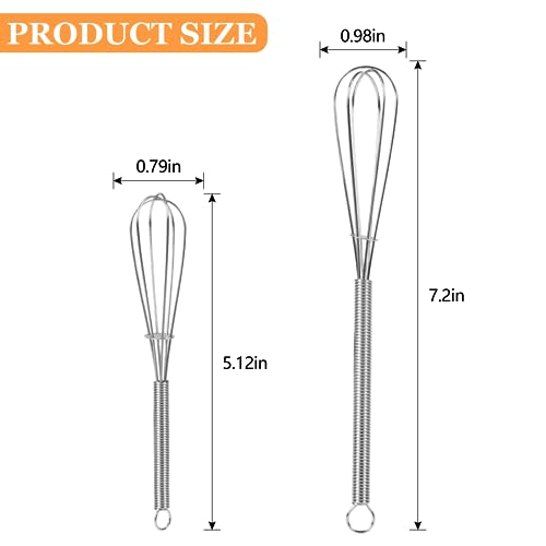 Mini Whisks Stainless Steel Whisk Set