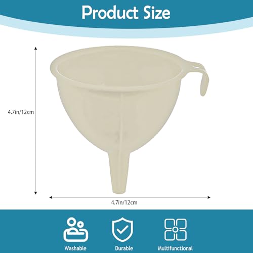 3 Piece Plastic Funnel Set