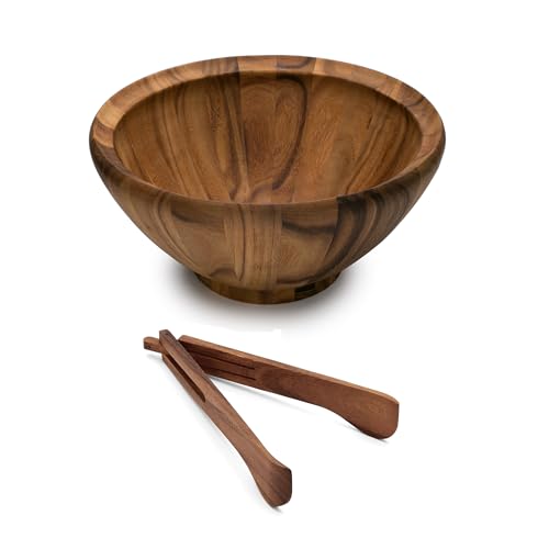 Acacia Wood Salad Bowl