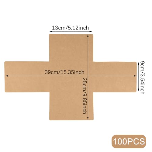 100 Pcs 9x5 in Loaf Pan Liners for Baking Bread Pan Parchment Paper (100 Count)