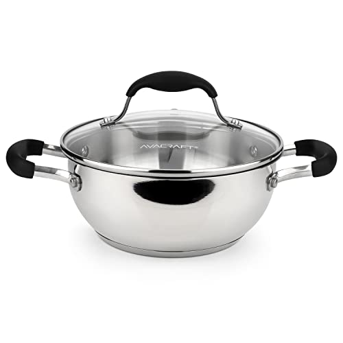 18 10 Stainless Steel Everyday Pan