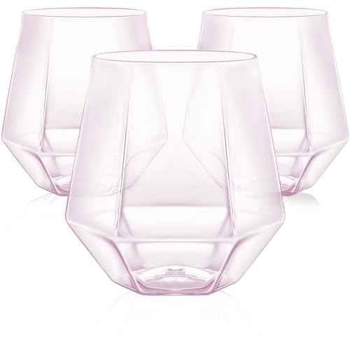40 Pack Plastic Wine Glasses (40 Count)