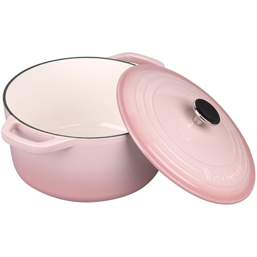 Enameled Cast Iron Dutch Oven Pot with Lid
