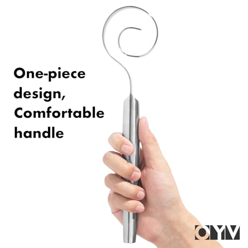 12 Inch Seamless Dough Whisk