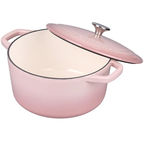 Enameled Cast Iron Dutch Oven Pot with Lid