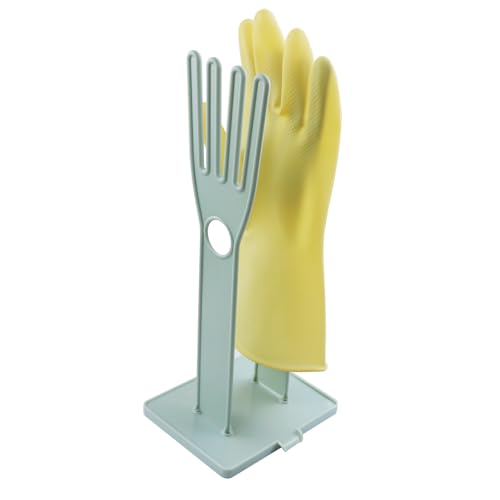 Kitchen Gloves Holder Plastic Mitten Drying Stand Reusable Dishwashing Glove Rack Sink Side Organizer Holder