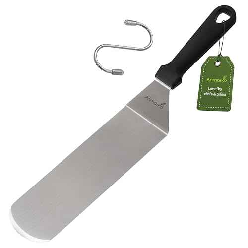 Stainless Steel Spatula with Plastic Handle
