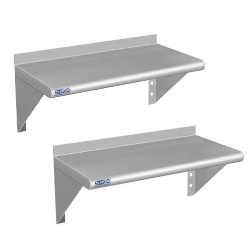 HARDURA Stainless Steel Shelf 12" X 24" (2 Count)