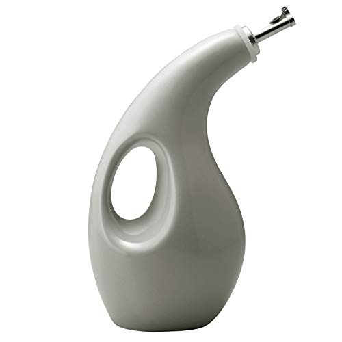Ceramic Olive Oil Dispenser Bottle for EVOO Oil and Vinegar