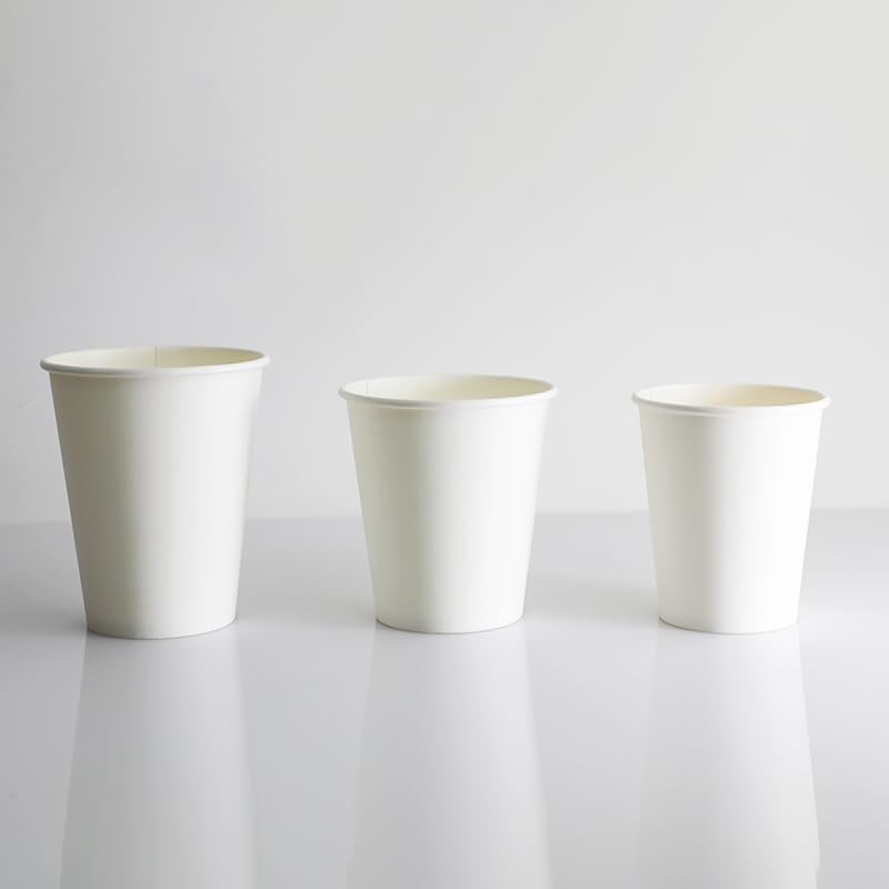 Disposable Paper Cups for Hot and Cold Beverages (1000 Count)