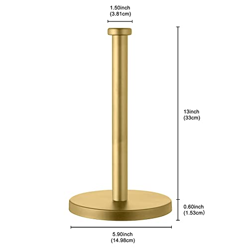 Gold Paper Towel Holder