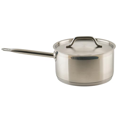 6 qt Stainless Steel Sauce pan with Cover