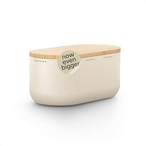 Bread Box I Metal bread box for long lasting freshness with non