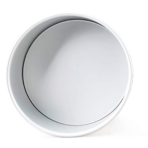 2 Pack 8 Inch Aluminum Round Cake Pan with Removable Bottom (2 Count)