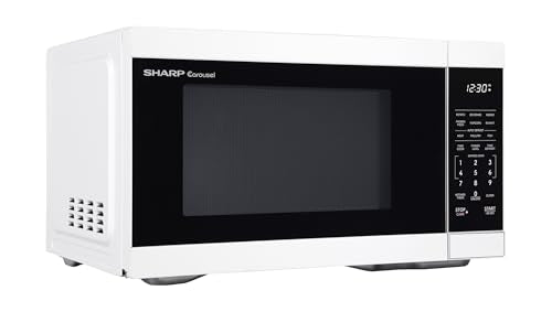 SMC1161KW 1.1 cu. ft. 1000W White Countertop Microwave Oven