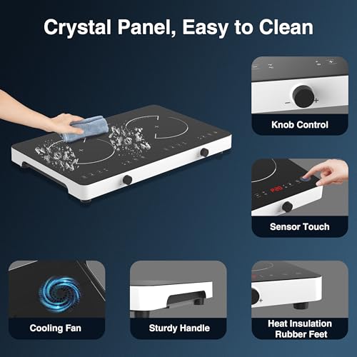 Double Induction Cooktop