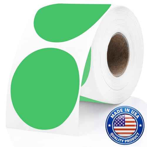 Dark Green Thermal Labels (300 Count)