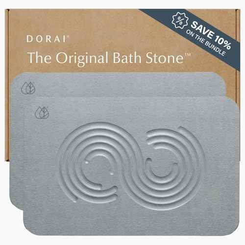 Home Stone Bath Mat Set (2 Count)