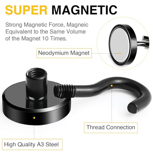 Magnetic Hooks (10 Count)