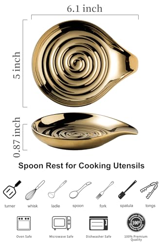 Ceramic Spoon Rest for Stove Top