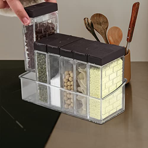 6Pcs Spice Shaker Jars (6 Count)