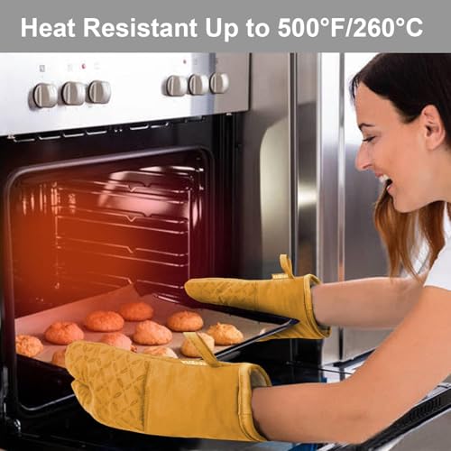 Oven Mitts and Pot Holders 6pcs Set (6 Count)