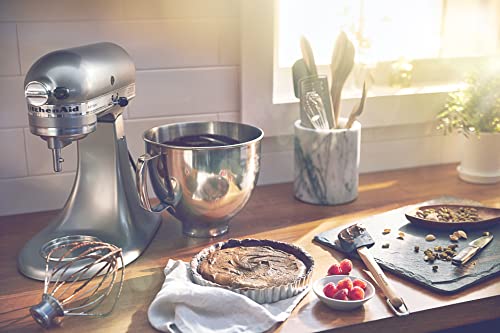 Artisan, 5-Qt Tilt Head Stand Mixer, KSM150PS, Contour Silver